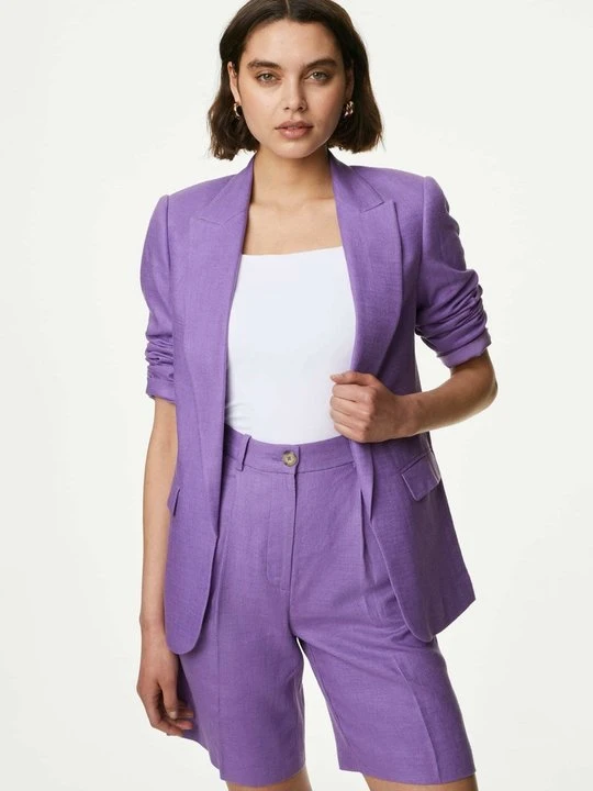 Zdjęcie produktu Żakiet Marks & Spencer fioletowy