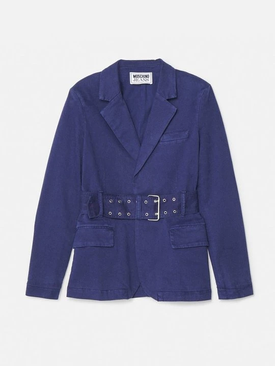 Zdjęcie produktu Żakiet MOSCHINO niebieski denim