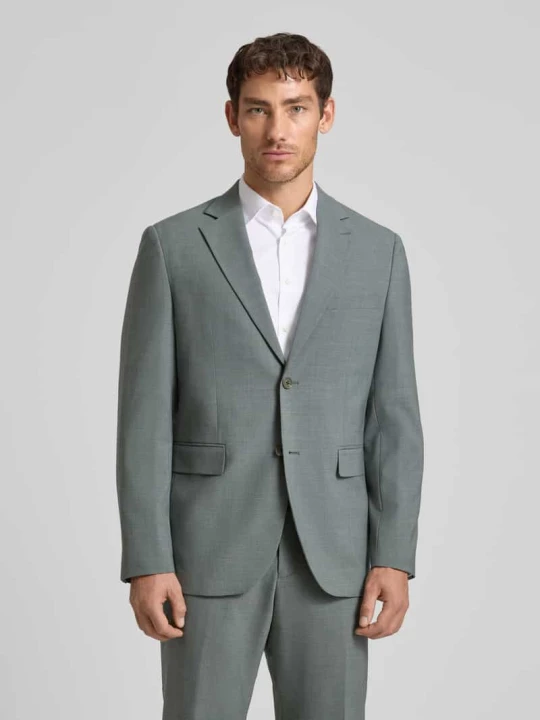 Zdjęcie produktu Żakiet o kroju regular fit z dodatkiem wełny lana model 'Charles' Matinique Khaki