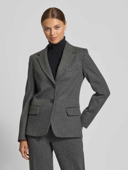 Zdjęcie produktu Żakiet o kroju regular fit z dodatkiem wełny model ‘DILLY’ Weekend Max Mara Średnioszary melanż