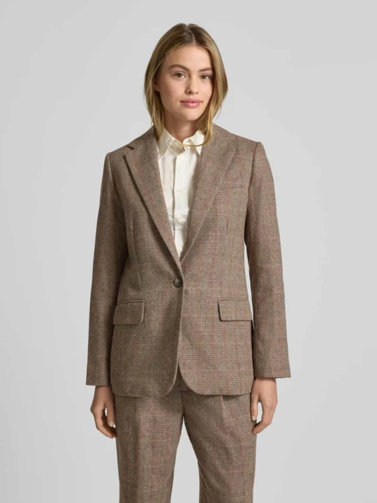 Zdjęcie produktu Żakiet o kroju regular fit z dodatkiem wełny Model 'WILONA' Lauren Ralph Lauren Beżowy melanż