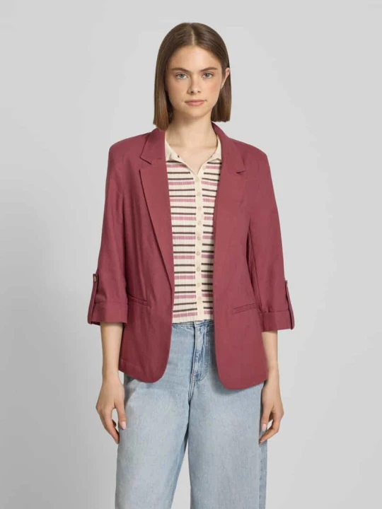 Zdjęcie produktu Żakiet o kroju relaxed fit z mieszanki wiskozy i lnu model 'GOA' Only