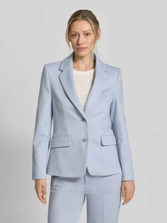 Zdjęcie produktu Żakiet o kroju slim fit z kieszeniami z patką model 'BUNDREY' Drykorn Jasnoniebieski