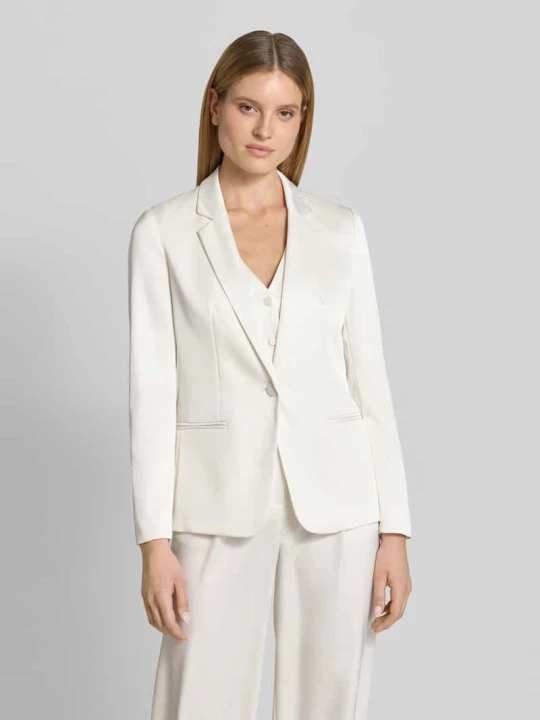 Zdjęcie produktu Żakiet o kroju slim fit z kieszeniami z wypustkami Jake*s Écru