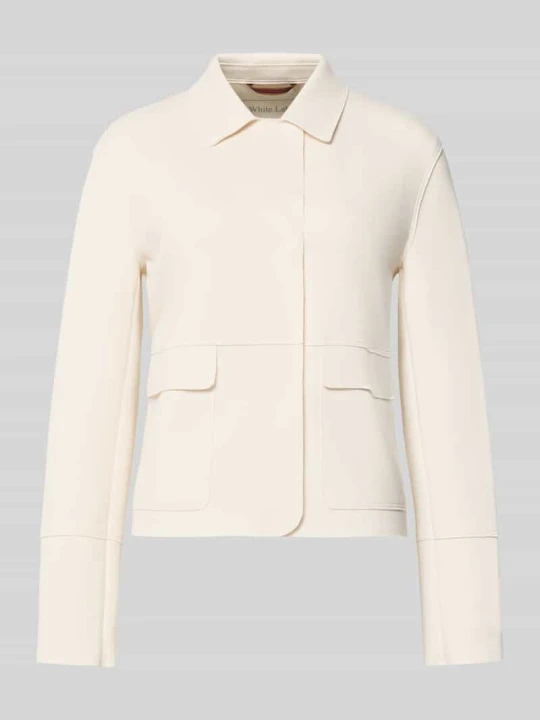 Zdjęcie produktu Żakiet o kroju slim fit z mieszanki bawełny White Label