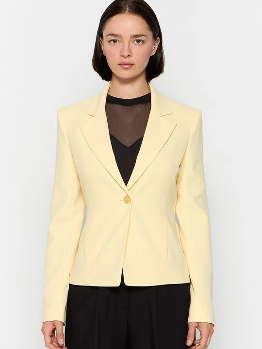 Zdjęcie produktu Żakiet Patrizia Pepe żółty