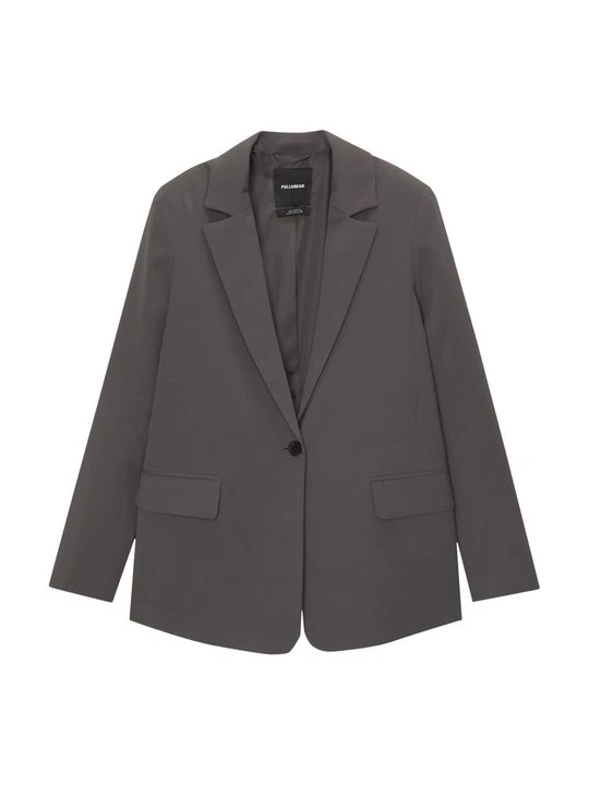 Zdjęcie produktu Żakiet PULL&BEAR szary