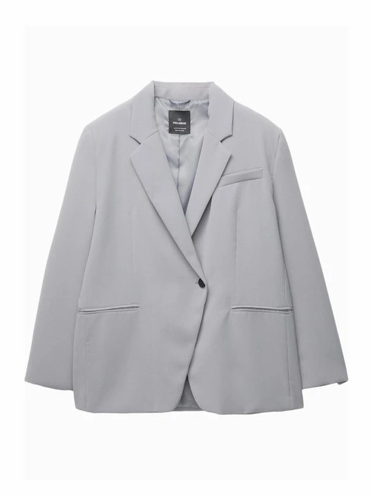 Zdjęcie produktu Żakiet PULL&BEAR szary