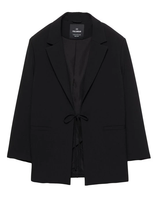 Zdjęcie produktu Żakiet PULL&BEAR czarny