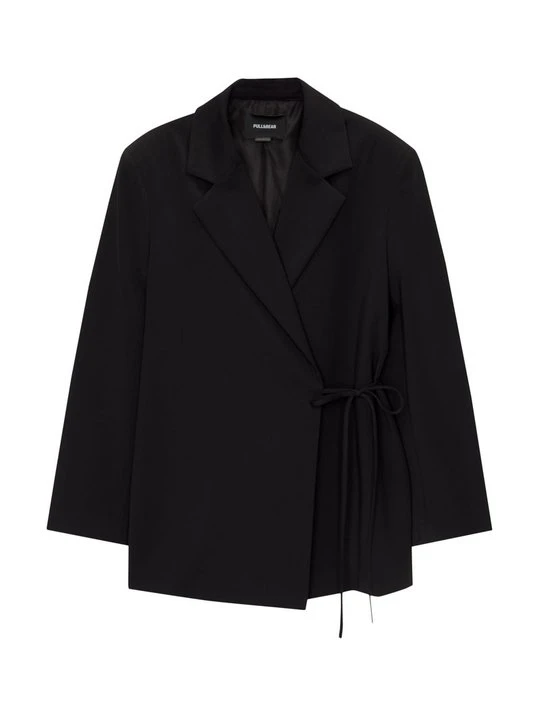 Zdjęcie produktu Żakiet PULL&BEAR czarny