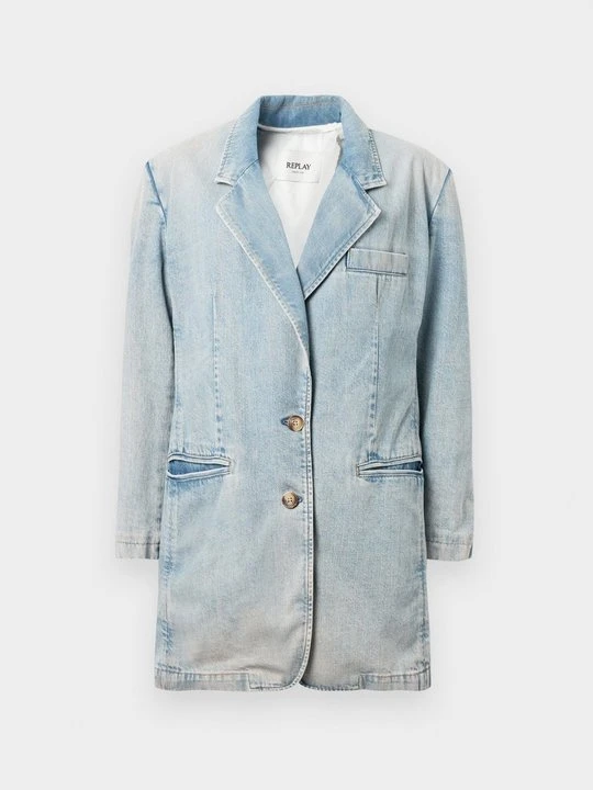 Zdjęcie produktu Żakiet Replay jasnoniebieski denim