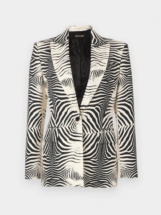Zdjęcie produktu Żakiet Roberto Cavalli biały
