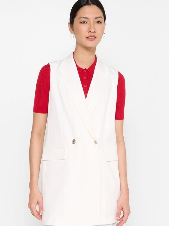 Zdjęcie produktu Żakiet Tommy Hilfiger mleczny