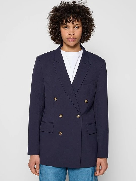 Zdjęcie produktu Żakiet Victoria Beckham granatowy