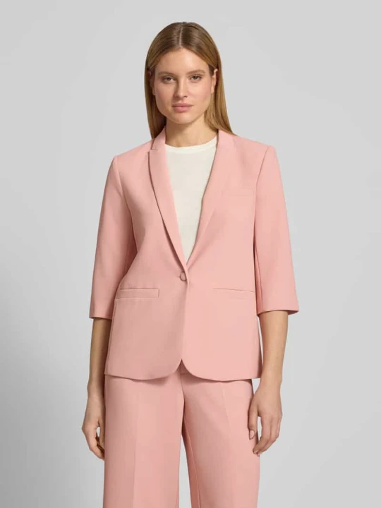 Zdjęcie produktu Żakiet w kroju regular fit z rękawem o dł. 3/4 model 'Junie Miley' MOS MOSH Koralowy