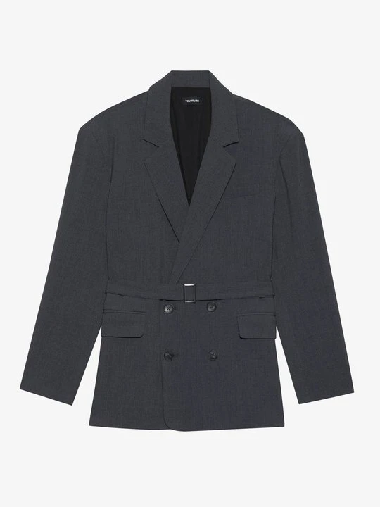 Zdjęcie produktu Żakiet YOURTURN By Zalando ciemnoszary
