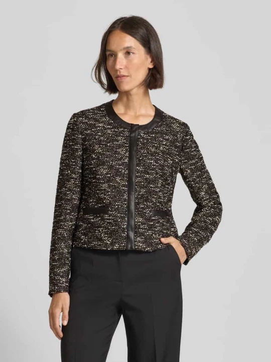 Zdjęcie produktu Żakiet z imitacji bouclé Betty Barclay Ciemnobrązowy
