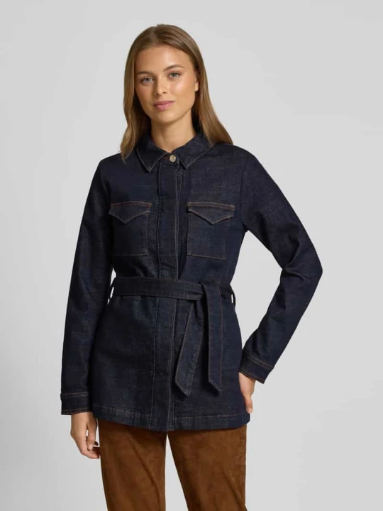 Zdjęcie produktu Kurtka jeansowa model ‘September’ comma Jeansowy niebieski