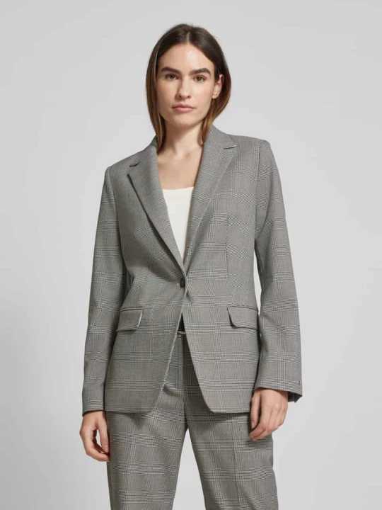 Zdjęcie produktu Żakiet z kieszeniami z wypustkami Tommy Hilfiger Jasnoszary