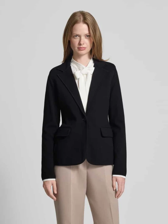 Zdjęcie produktu Żakiet z kołnierzem z klapami Lauren Ralph Lauren Czarny