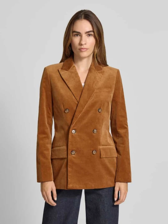 Zdjęcie produktu Żakiet z kołnierzem z klapami Lauren Ralph Lauren Camel