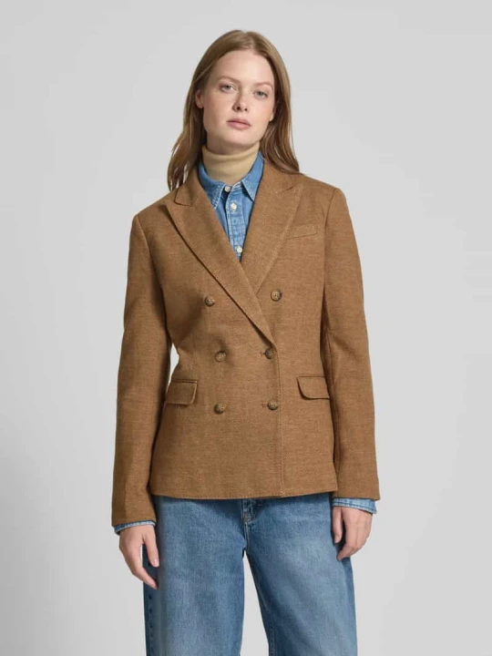 Zdjęcie produktu Żakiet z kołnierzem z klapami Polo Ralph Lauren Camel