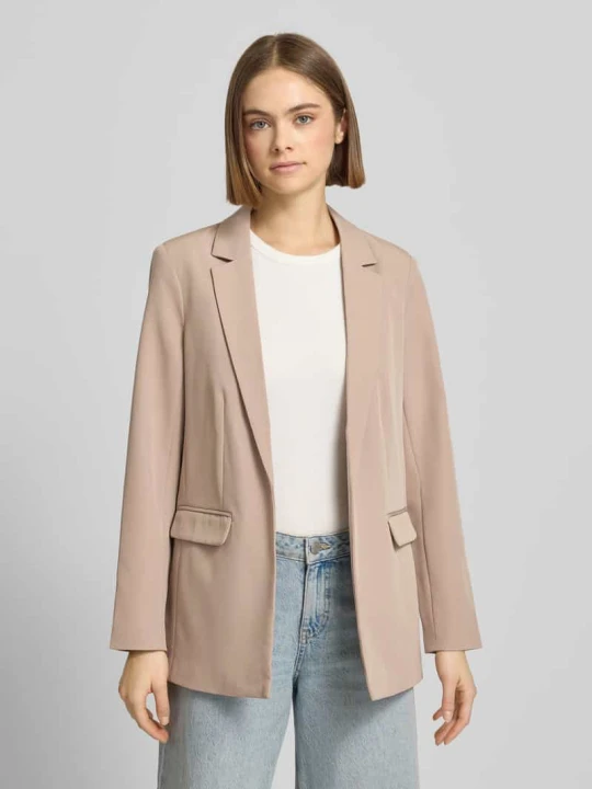 Zdjęcie produktu Długi żakiet o luźnym kroju z zaszewkami model ‘BOZZY’ Pieces