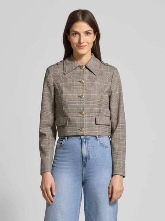 Zdjęcie produktu Żakiet z listwą guzikową Model „GERALDINE” Guess Piaskowy