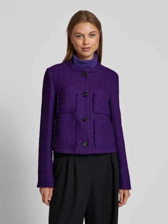 Zdjęcie produktu Żakiet z listwa guzikową Windsor Jasnośliwkowy