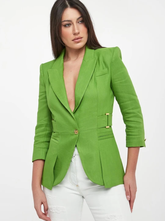 Zdjęcie produktu Żakiet z lnem ELISABETTA FRANCHI