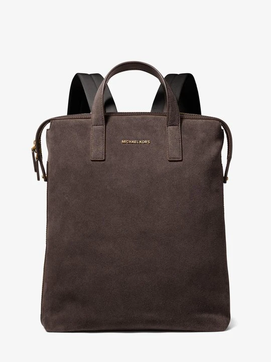 Zdjęcie produktu Zamszowa torba tote Nicholas Michael Kors CZEKOLADOWY (Brązowy)
