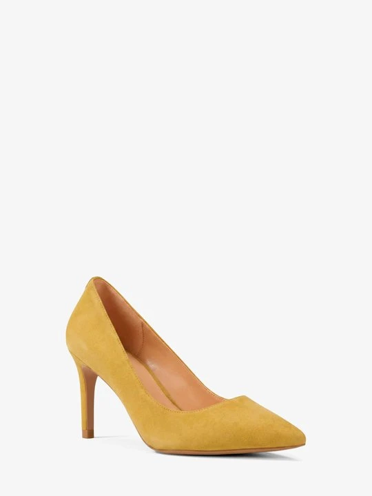 Zdjęcie produktu Zamszowe czółenka Alina Flex Michael Kors CHARTREUSE (Zielony)