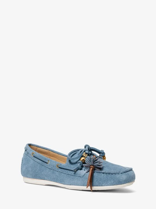 Zdjęcie produktu Zamszowe mokasyny Fallon Michael Kors CHAMBRAY (Niebieski)