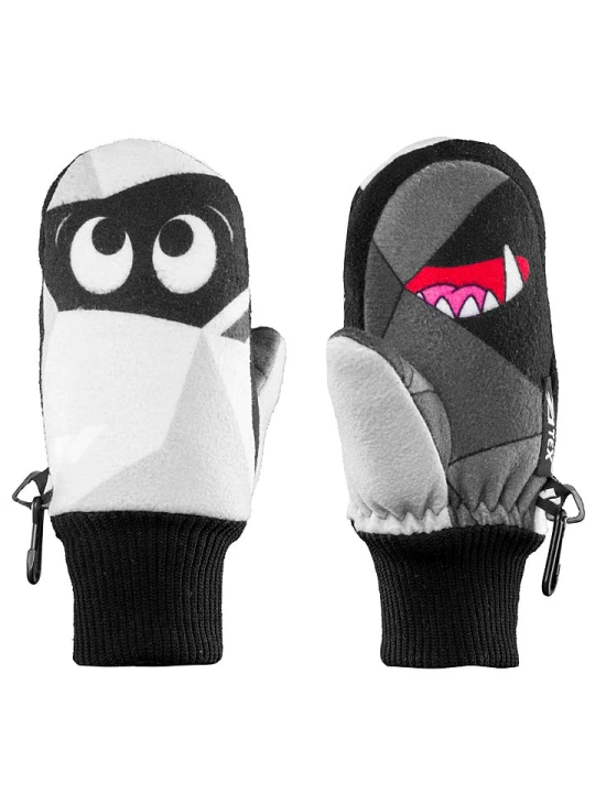 Zdjęcie produktu Zanier Rękawice narciarskie "Znowman" w kolorze biało-czarnym rozmiar: 0