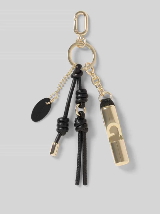 Zdjęcie produktu Zawieszka z detalem z logo model 'IRIDE' Furla Czarny