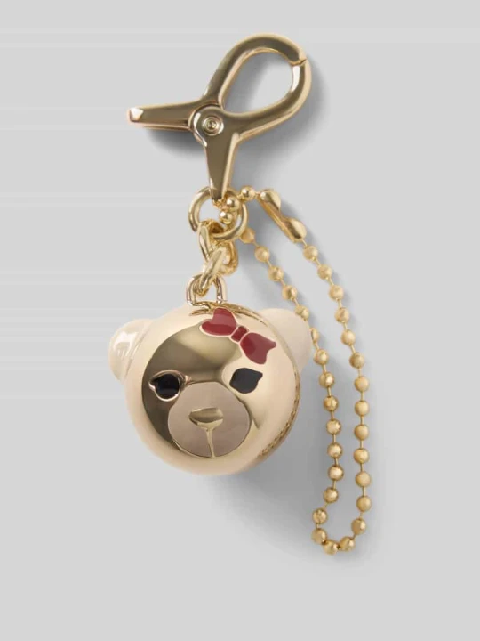 Zdjęcie produktu Zawieszka z metalu model 'HASHTAG LADY BEAR SPHERE' Furla Złoty