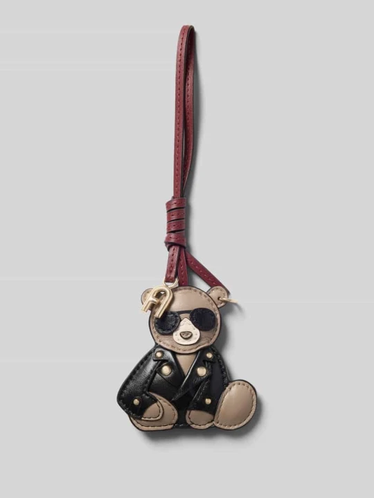 Zdjęcie produktu Zawieszka z obszyciem nitami model 'Allegra' Furla Czarny