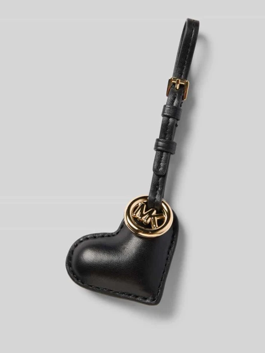 Zdjęcie produktu Zawieszka ze sprzączką i aplikacją z logo Michael Kors Czarny