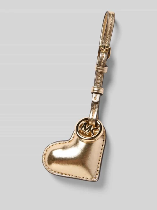 Zdjęcie produktu Zawieszka ze sprzączką i aplikacją z logo Michael Kors Złoty