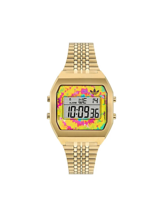 Zdjęcie produktu Zegarek adidas Digital Two AOST24559 Złoty