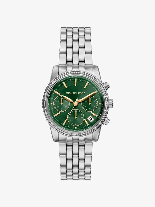 Zdjęcie produktu Zegarek Bryant w srebrnym kolorze z kryształkami pavé Michael Kors