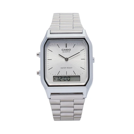 Zdjęcie produktu Zegarek Casio Vintage Maxi AQ-230A-7AMQYES Srebrny