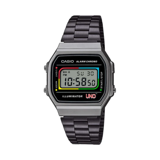 Zdjęcie produktu Zegarek Casio Vintage Maxi X Uno™ A168WEUC-1AER Czarny