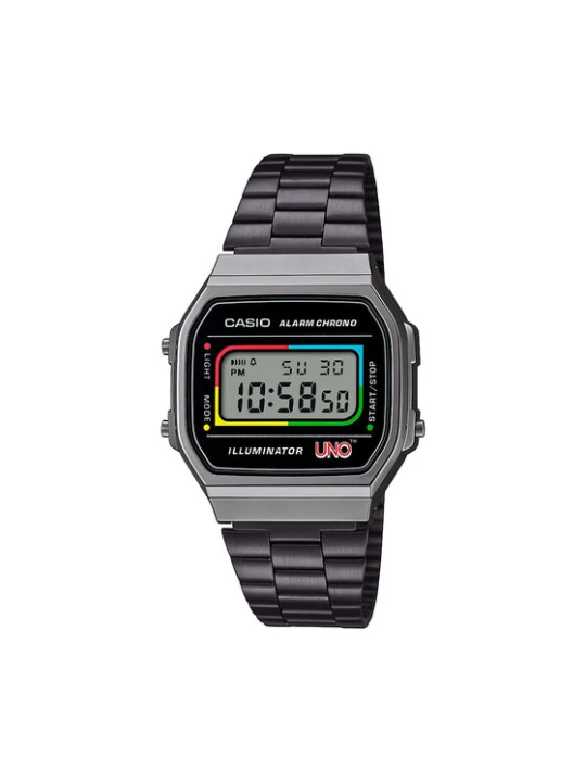 Zdjęcie produktu Zegarek Casio Vintage Maxi X Uno™ A168WEUC-1AER Czarny