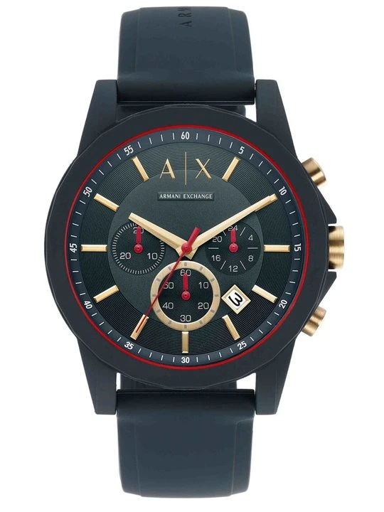 Zdjęcie produktu Zegarek chronograficzny Armani Exchange granatowy