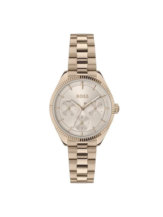 Zdjęcie produktu Zegarek chronograficzny Boss beżowy