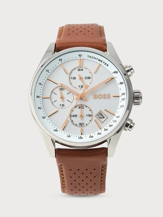 Zdjęcie produktu Zegarek chronograficzny Boss brązowy