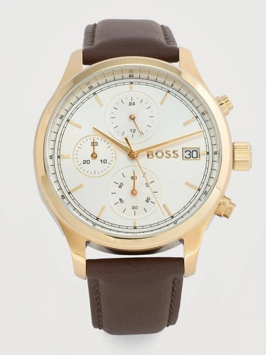Zdjęcie produktu Zegarek chronograficzny Boss brązowy
