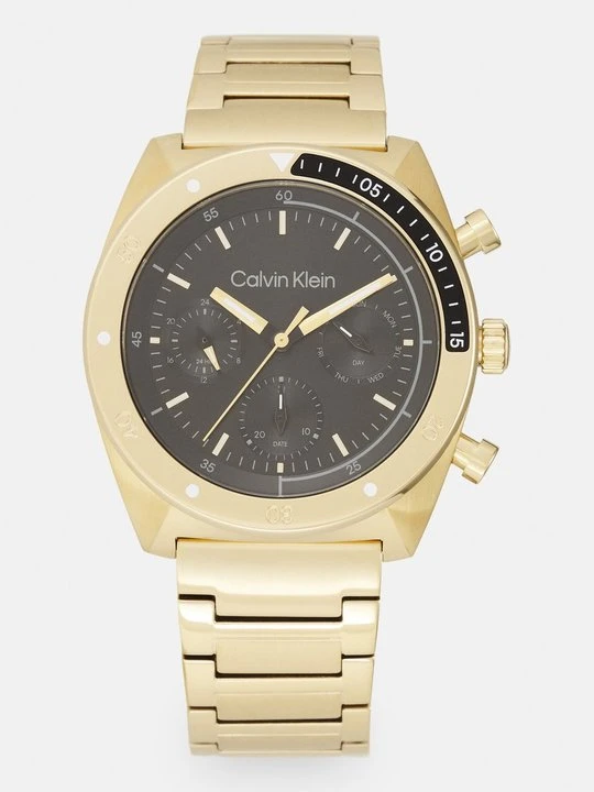 Zdjęcie produktu Zegarek chronograficzny Calvin Klein złoty