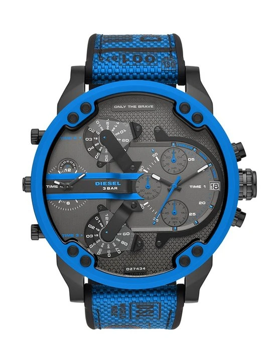 Zdjęcie produktu Zegarek chronograficzny Diesel niebieski